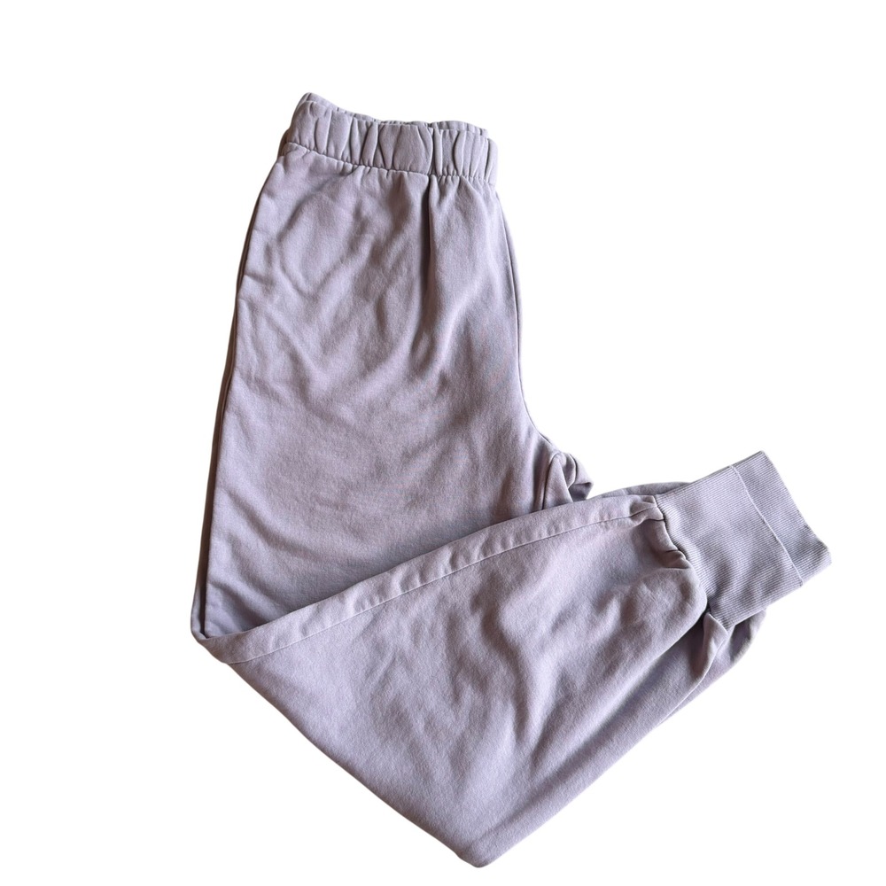 H&M Divided Joggers High Waisted Lavender Purple‎ Sweatpants Clean Girl M